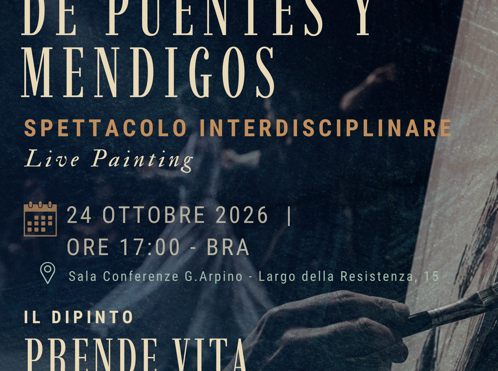 De Puentes Y Mendigos - Live Painting - Bra
